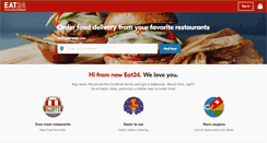 Desktop Screenshot of eat24.com